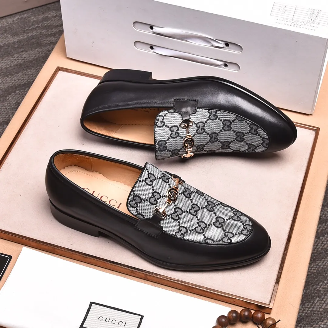 Men's shoes💰540📛📛Original (water-dyed cowhide) Gucci GUCCI official website formal shoes🌀 Italian🇮🇹imported cowhide➕top imported water-dyed cowhide lining💋Finely handmade original bottom, the real thing looks better when photographed in person Standard size 38-44